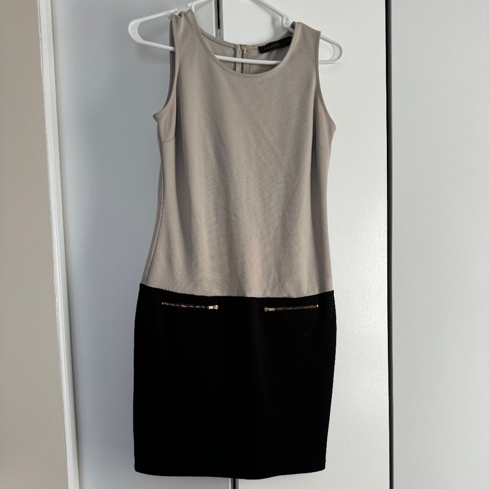 The Limited Tan and Black Dress Size XS